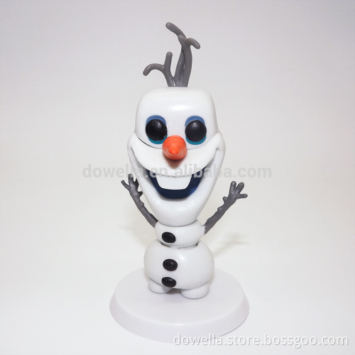 Disney Frozen lovely Olaf 3D plastic figurine in Disney audit factory